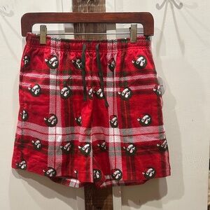 Buc-ee’s Red Plaid Christmas Shorts